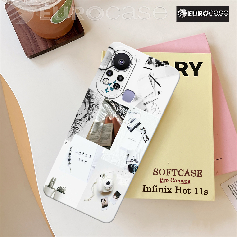 Casing Hp Infinix Hot 11S - Fashion Case Aesthetic - Soft Case Hp Infinix Hot 11S - Kesing Hp Infinix Hot 11S - Case Karakter Cewek / Cowok - Case Terbaru - Aksesoris Handphone - Silikon - Casing Hp Murah - TPU Pro Camera