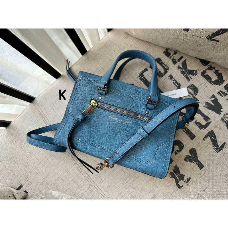 marc jacobs mini cruiser satchel bag blue heaven k