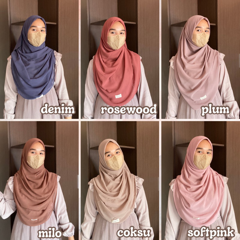 Bawal Shawl /Pashmina malaysia /hijab curve/ Bawal shawl malay