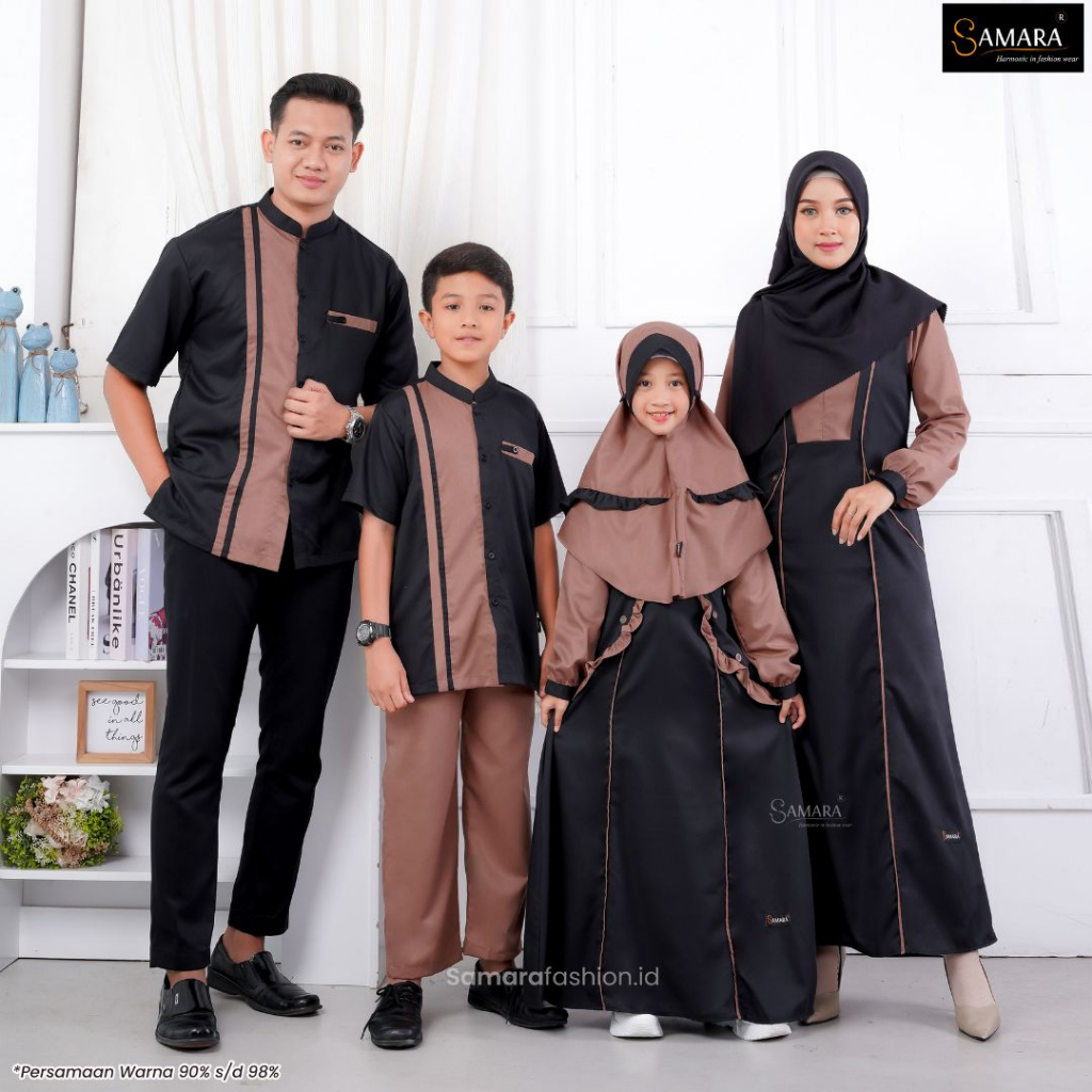 [FAMILY COUPLE] GAMIS KOKO COUPLE KELUARGA SARIMBIT SAMARA TERBARU/BAJU LEBARAN/BAJU KONDANGAN/BAJU 