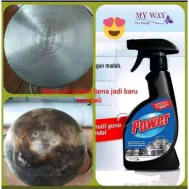 ❤rfarrelmarket❤MY WAY POWER BLAK PEMBERSIH KERAK PANCI / Power hitam my way /  PEMBERSIH PANCI WAJAN