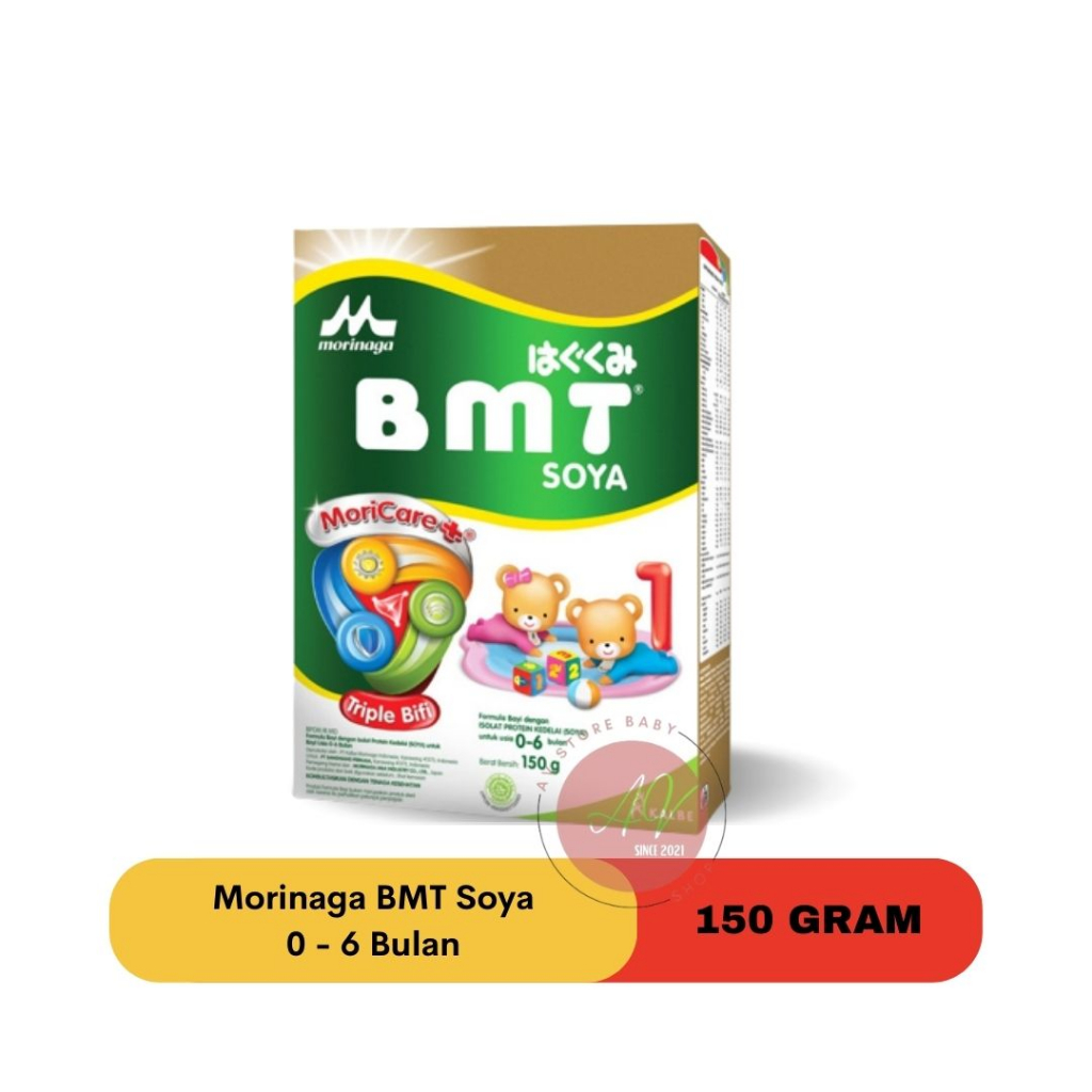 

BMT Soya 150gr Morinaga BMT 0-6 Bulan BMT Soya 600gr