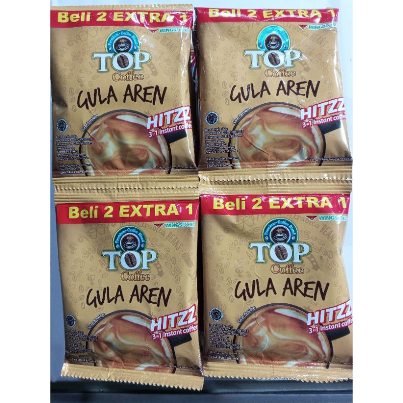 

Top Cofee Gula Aren Sachet isi 15pcs @22g