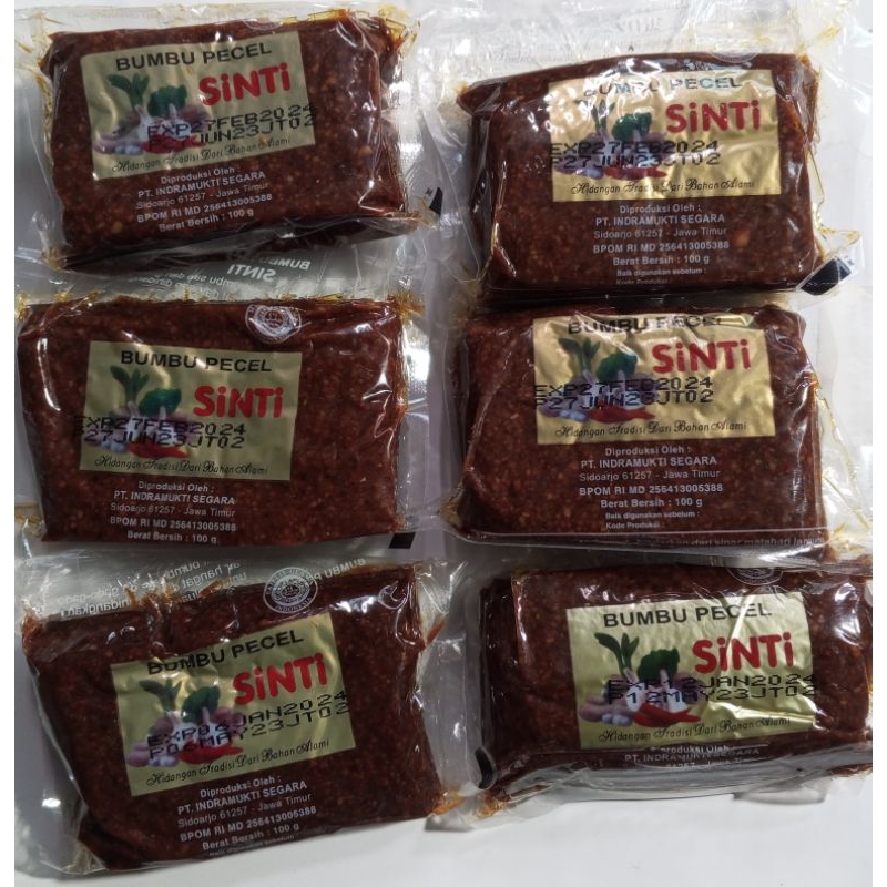 

Bumbu Pecel Sinti @100g