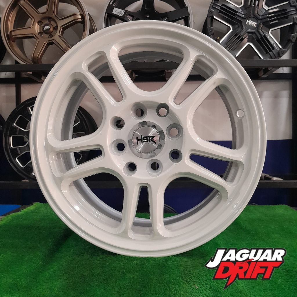 VELG MOBIL WULING AIR EV RING 14 HSR NX SPO R14 LEBAR 6 PUTIH VELG RACING
