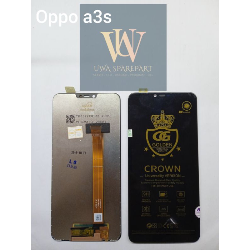 LCD TOUCHSCREEN OPPO A3S/REALME 2/A5 ORIGINAL 100%