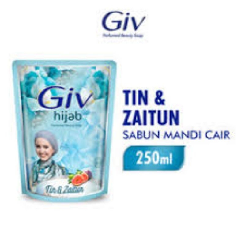 GIV White |  Hijab | Sabun Mandi Cair 400ml