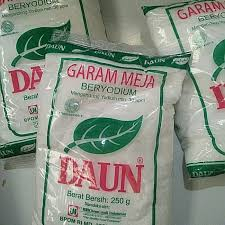 

GARAM MEJA BERYODIUM 250 GRAM