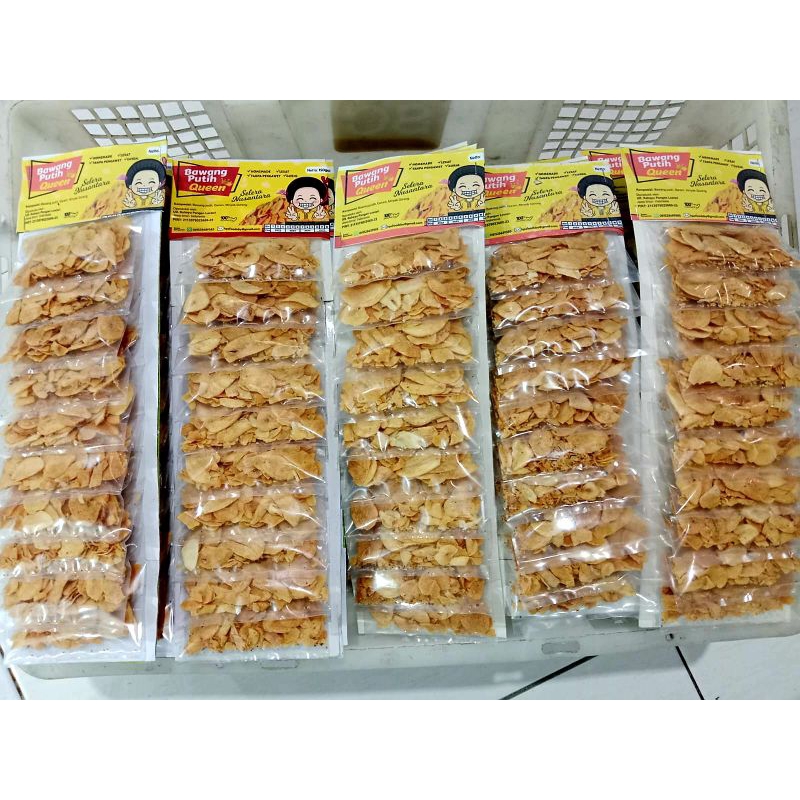 

Bawang Putih Goreng Queen Renteng Asli Renyah & Gurih