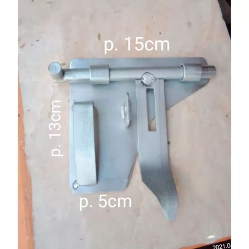 slot samping pintu pagar Grendel pagar