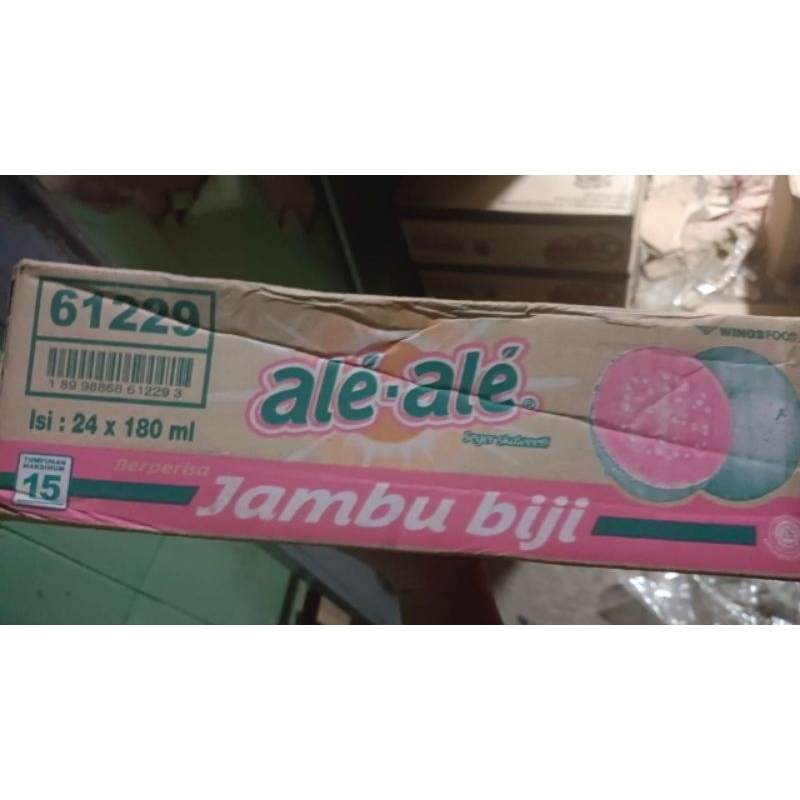 

Minuman Ale- Ale berbagai rasa 24pc