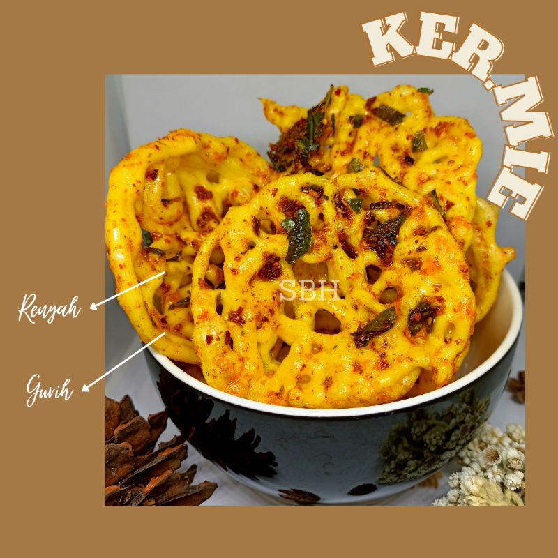 

Kerupuk Mie Pedas daun jeruk 1Kg-SBH