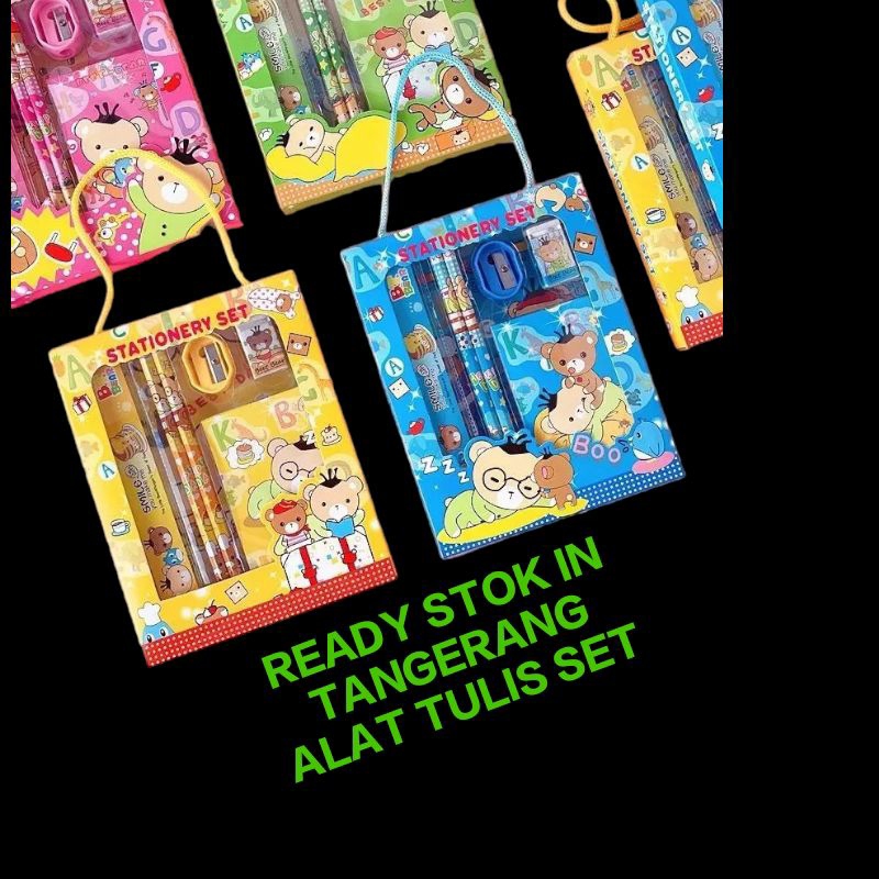 

REJEKI 9393 - NEW ALAT TULIS SET / PENSIL SET / BOOK PENSEL SET