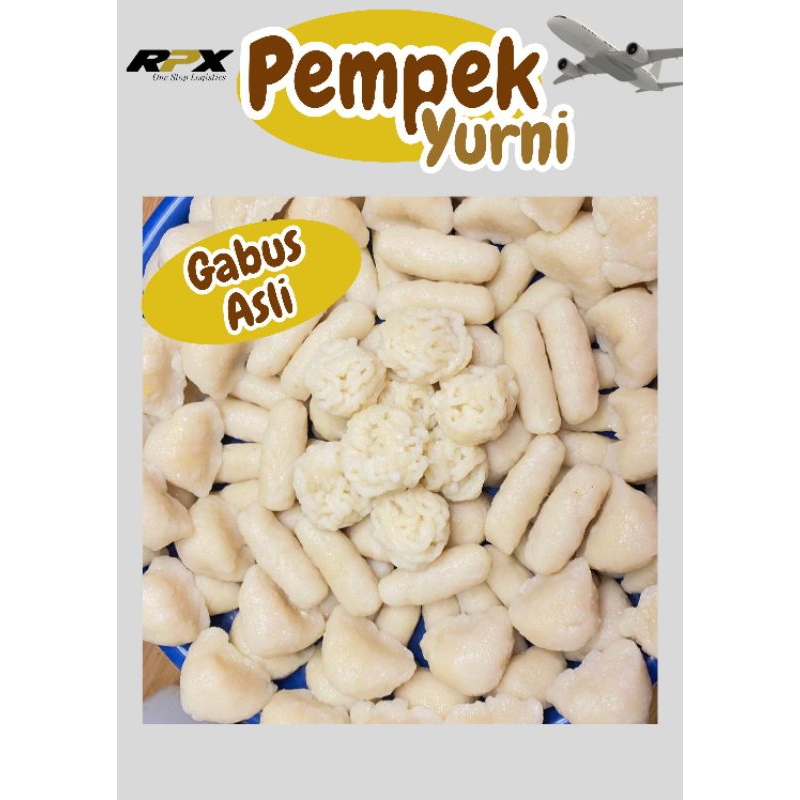 

Paket Pempek ikan gabus premium isi 10