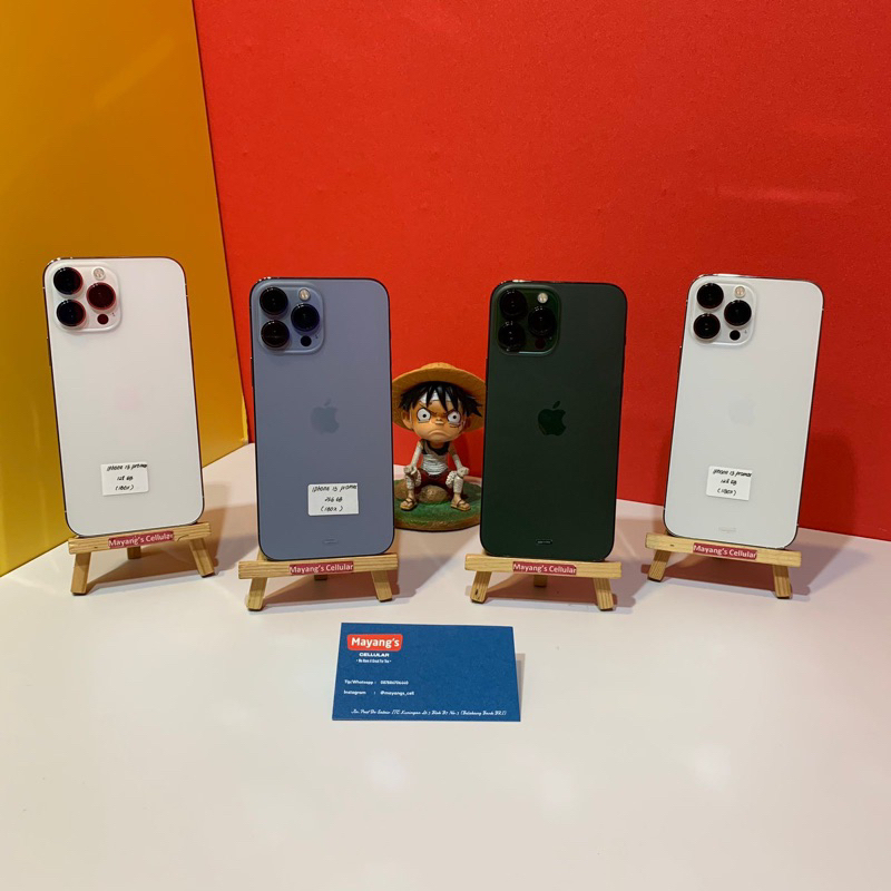 SECOND iphone 13 promax 128gb ibox / second like new lengkap fullset original