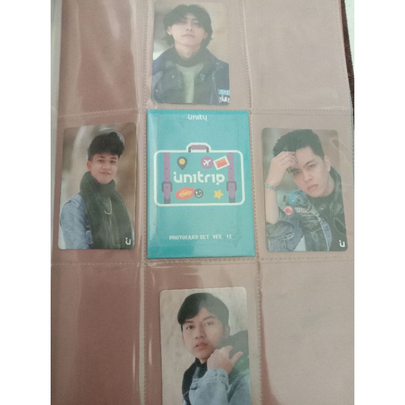 PC PHOTOCARD UN1TY OFFICIAL UN1TRIP Ver CLOSE UP