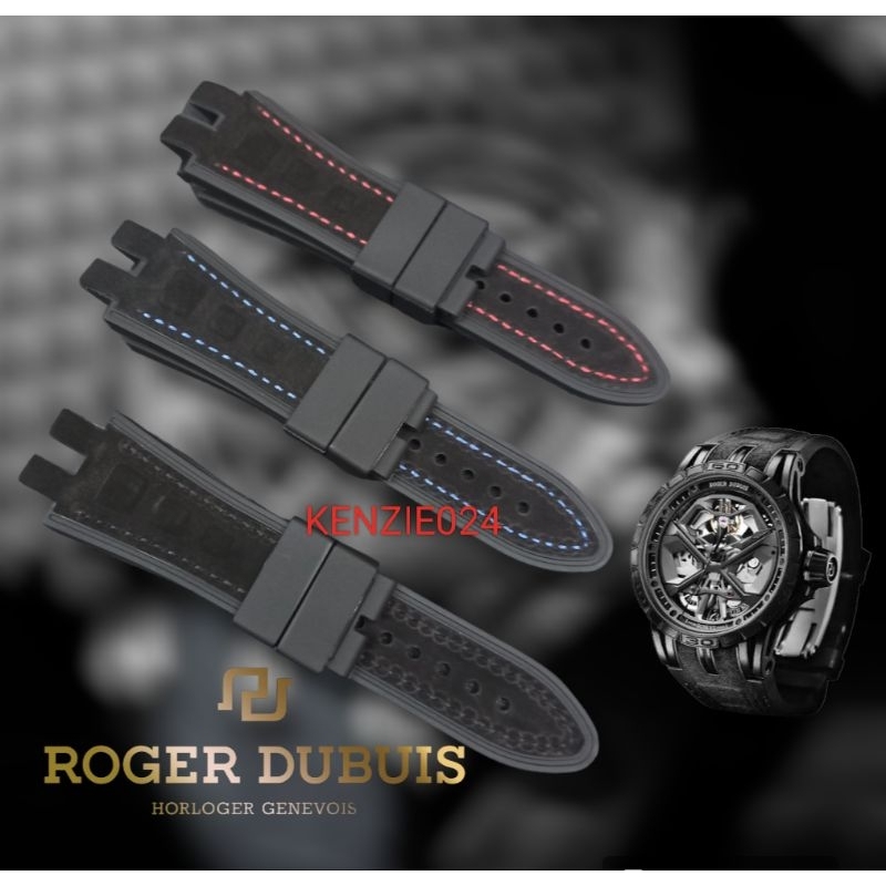 Tali Jam Tangan ROGER DEBUIS Excalibur spider ROGER DUBUIS premium