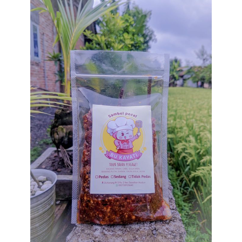 

Sambel pecel asli madiun