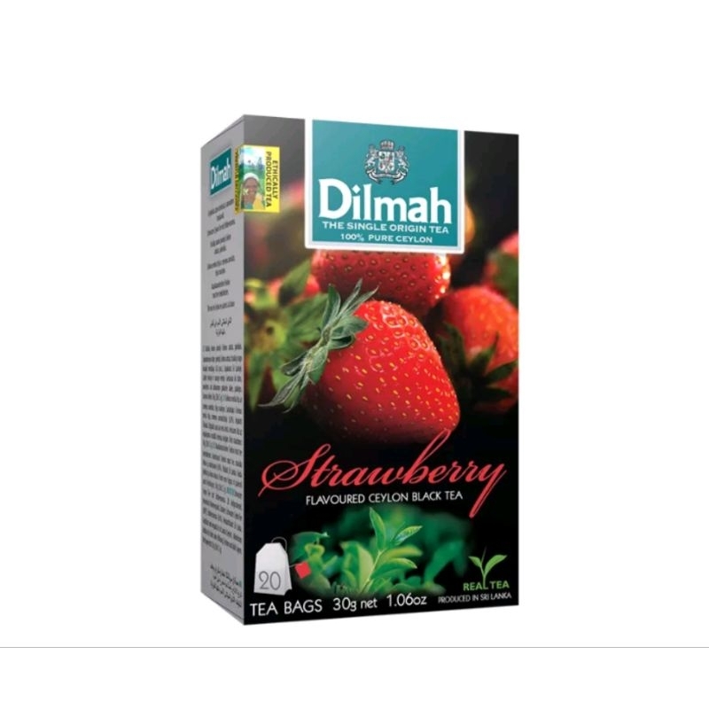 

Dilmah Strawberry Tea - Teh Celup Teh Kesehatan