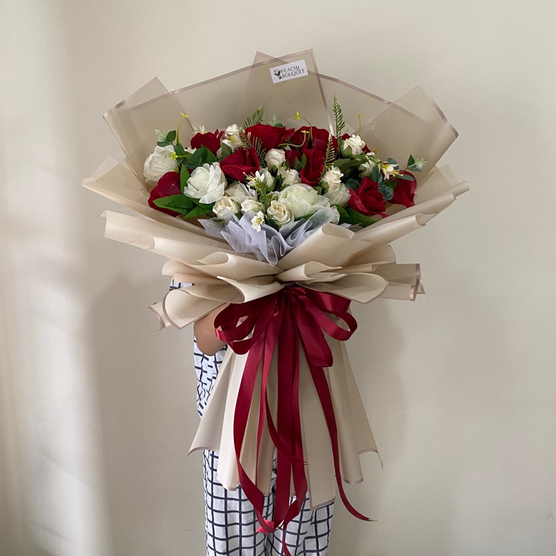 Buket Bunga Palsu Ukuran Large | Artificial Flower Bouquet Medan