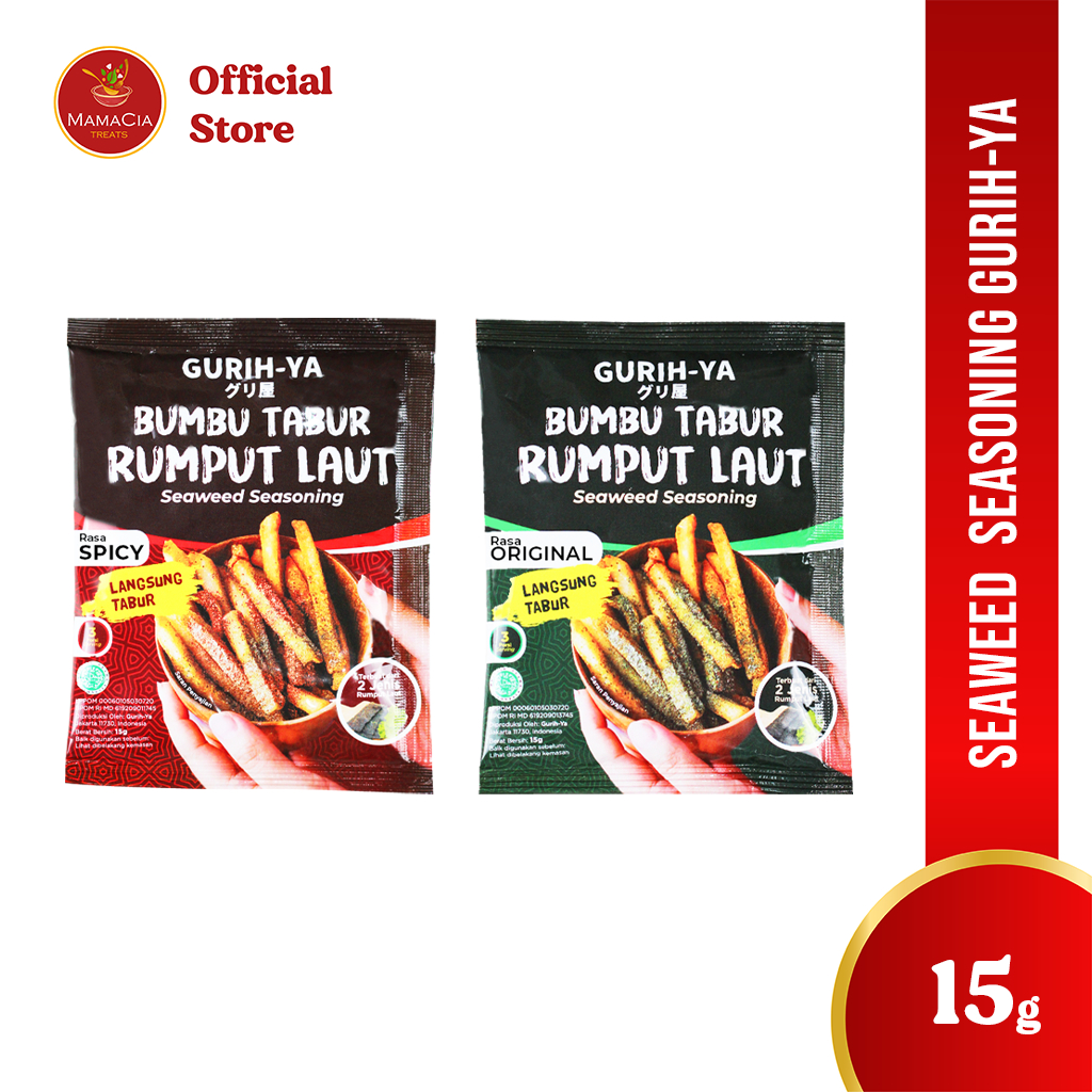 

Gurih Ya Bumbu Tabur Rumput Laut Seaweed Seasoning 15 gr