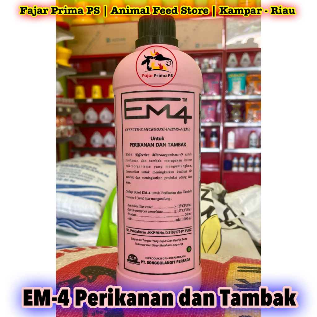 Probiotik EM-4 Perikanan dan Tambak