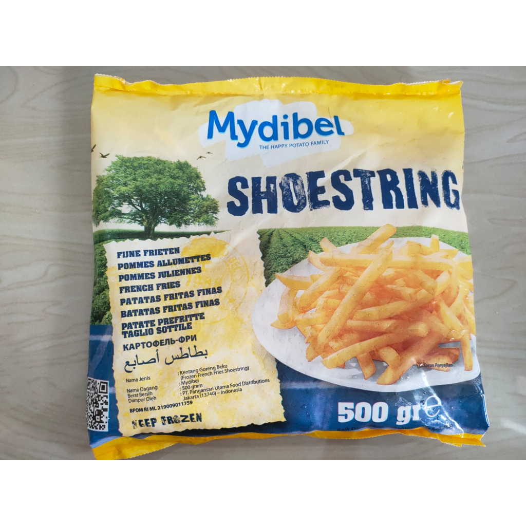 KENTANG Mydibel Shoestring 500gr