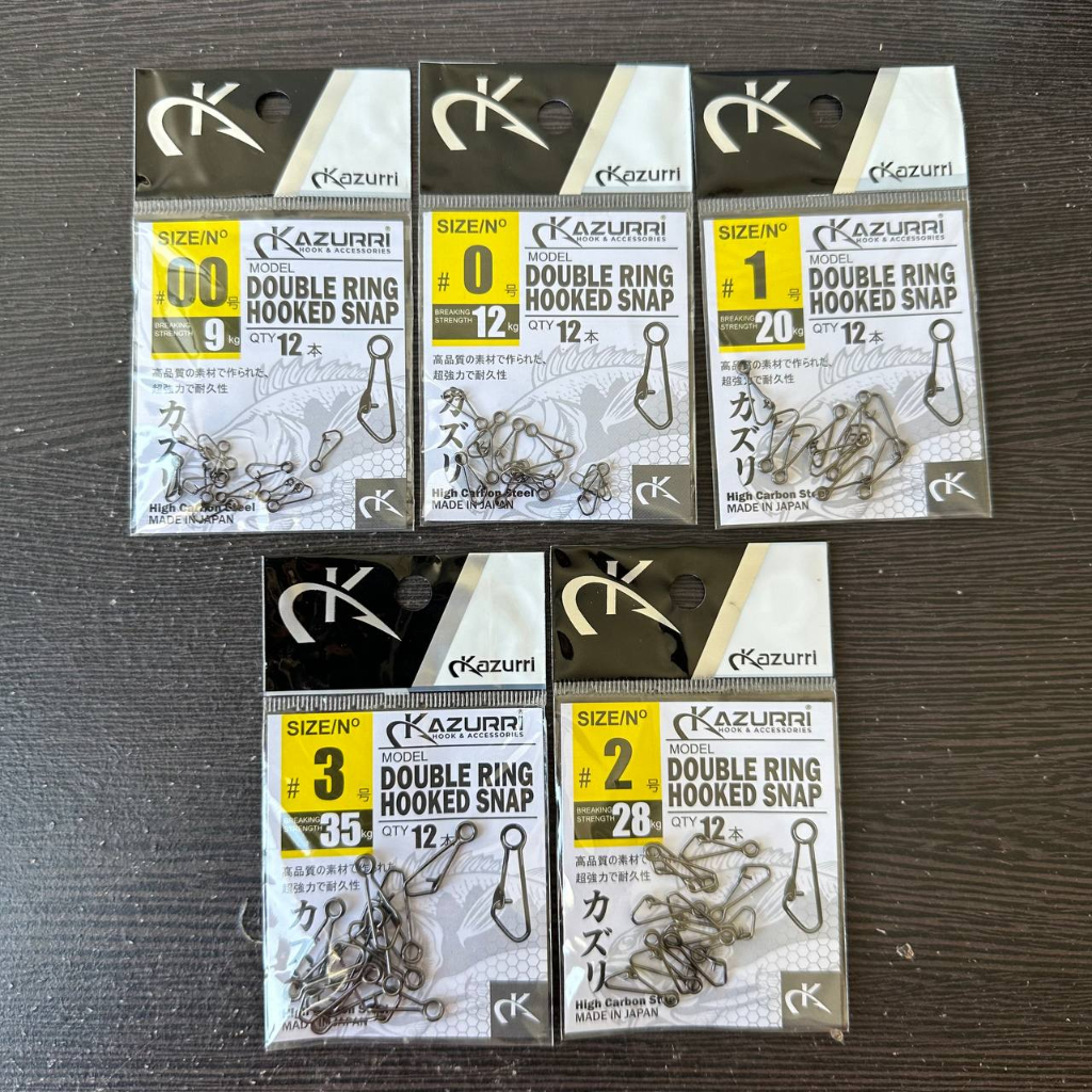 Hooked Snap Double Ring Kazurri Murah Isi banyak/ Peniti pancing Double Ring Harga Grosir