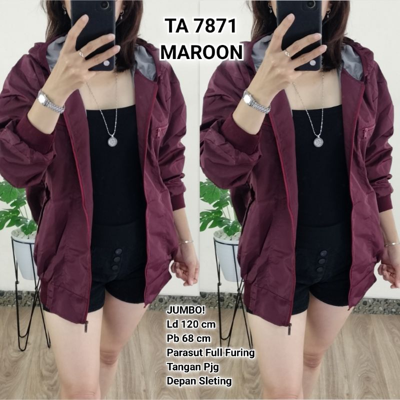 Jacket TA 7871# Jacket Parasut Jumbo