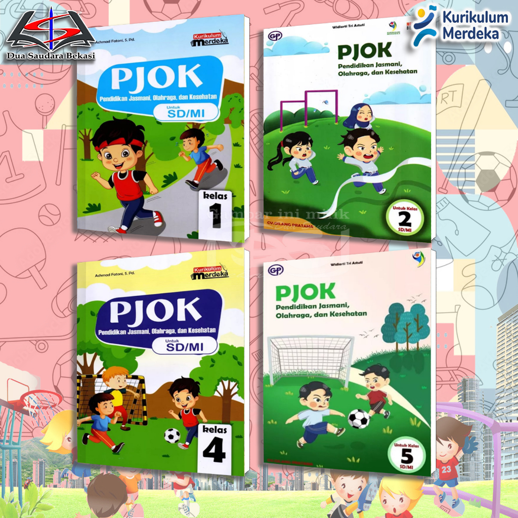 K-Mer Buku Siswa PJOK SD - Pendidikan Jasmani Olahraga dan Kesehatan - SD/MI Kurikulum Merdeka