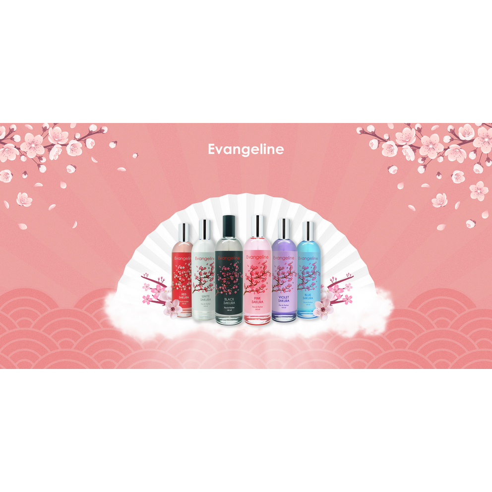 Evangeline Eau De Parfum Sakura 100ml (Parfum Evangeline Sakura)