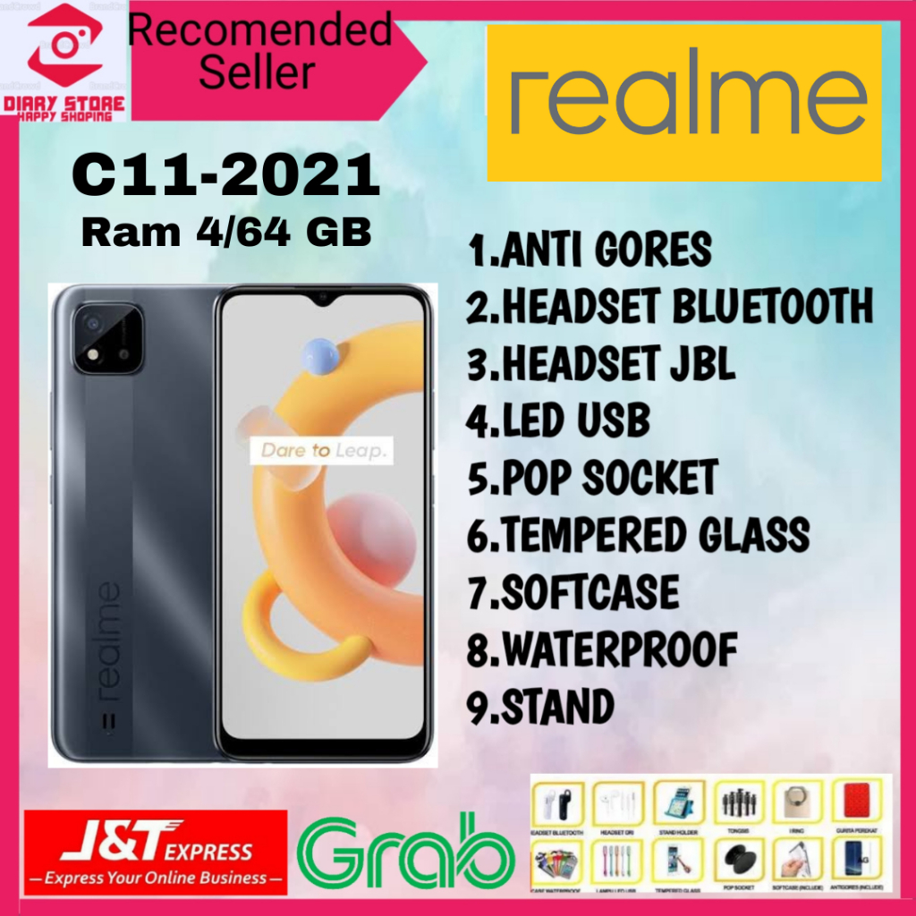 REALME C11 RAM 2/32 GB + 4/64 GB GARANSI RESMI REALME