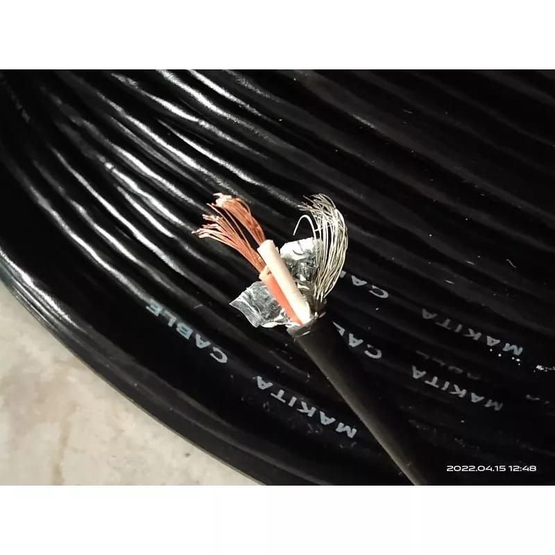 Kabel Skerem hitam Makita (stereo kecil isi Snack)