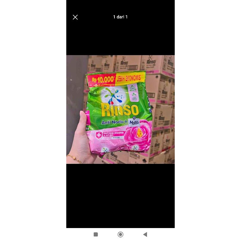 rinso kemasan ekonomis 10000