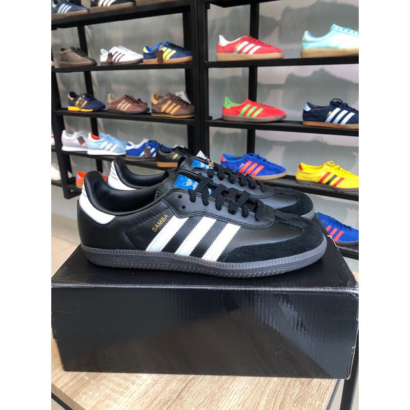 ADIDAS SAMBA ADV [BLACK/WHITE] #GW3159 HAGUSNEAKERS GARANSI 100% ORIGINAL