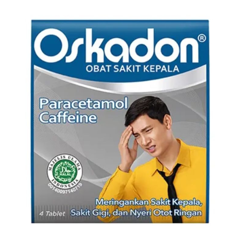 Oskadon obat sakit kepala 4kaplet