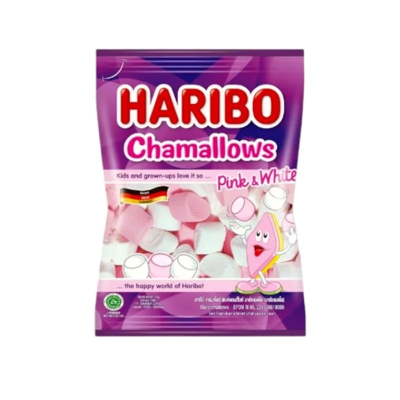 

Haribo Chamallows Pink & White Marshmallow 70gr