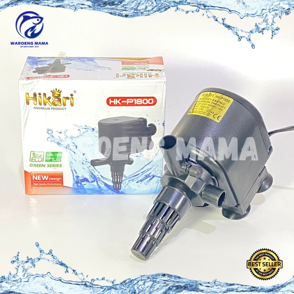 Pompa filter aquarium Hikari 1200 1600 1800 2600 3000 pompa celup power head aquarium