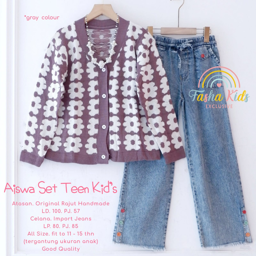 ZARA/AISWA SET KIDS BY FASHA
