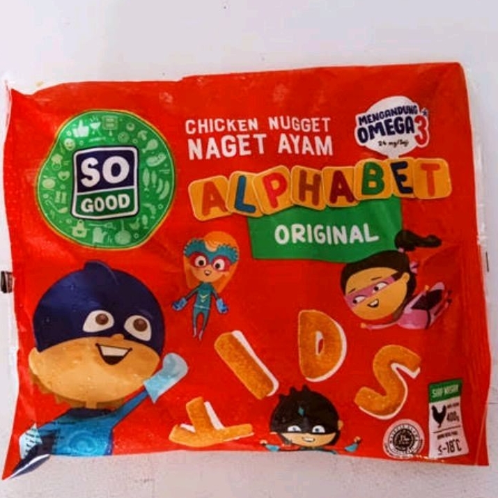 

So Good Chicken Nugget Alphabet 400gr