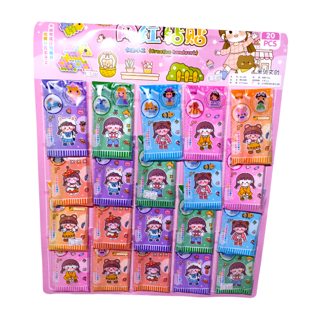 

1 PCS STIKER DIAMOND 3D MANIK VIRAL MOTIF RANDOM