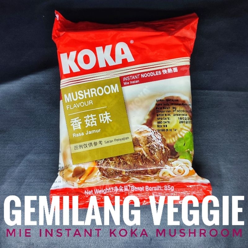 

Mie Koka Mushroom