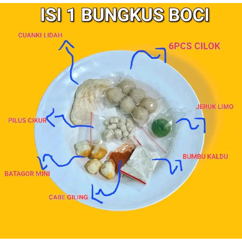 

PAKET HEMAT BASO ACI ISI 11 BUNGKUS