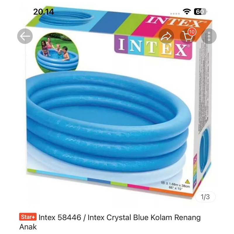 prelove kolam renang anak merk intex