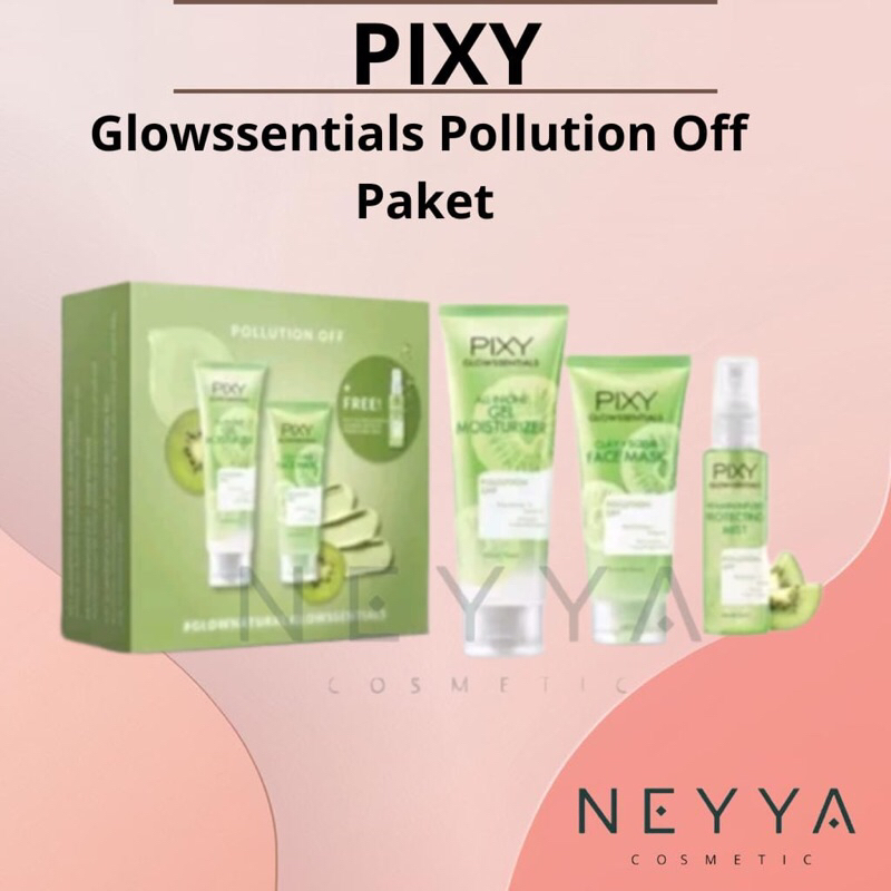 PIXY Glowssentials Pollition Off Paket