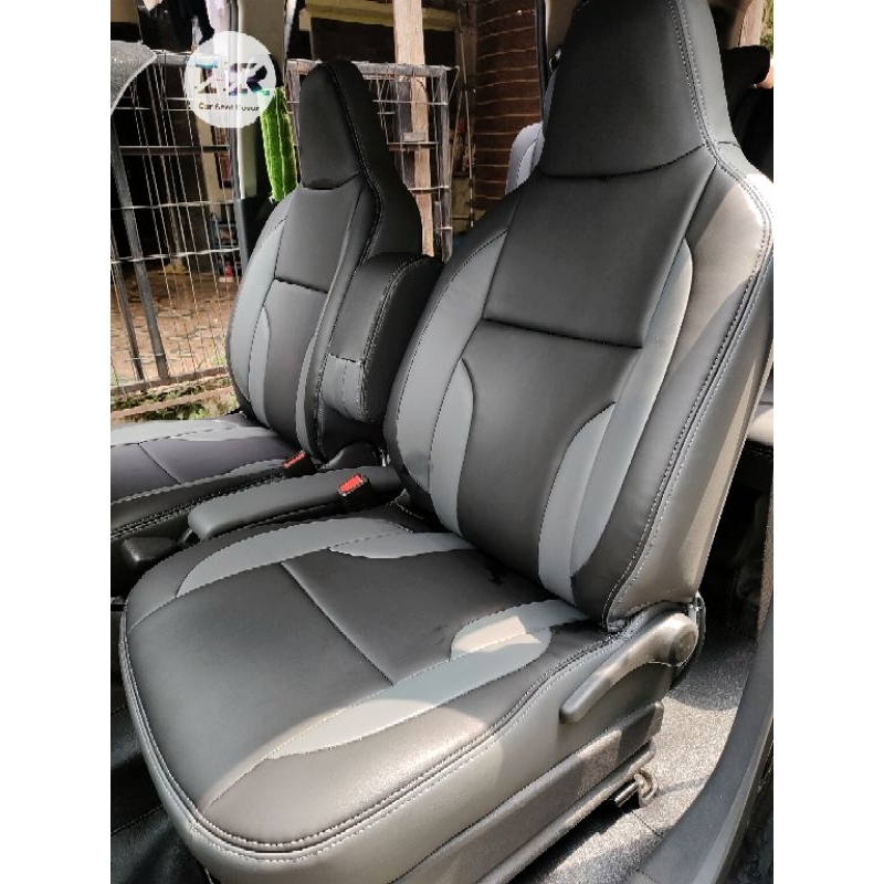 Sarung Jok Cover Jok 1set Mobil Calya Sigra Bahan Autolux Kualitas Premium