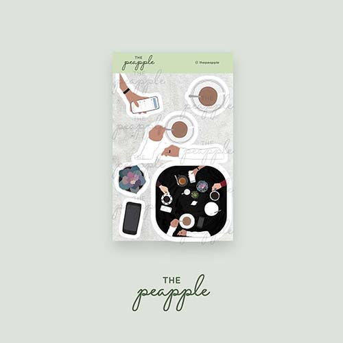 

The Peapple Stiker / Sticker tema business bisnis media sosial social media 05-015-B