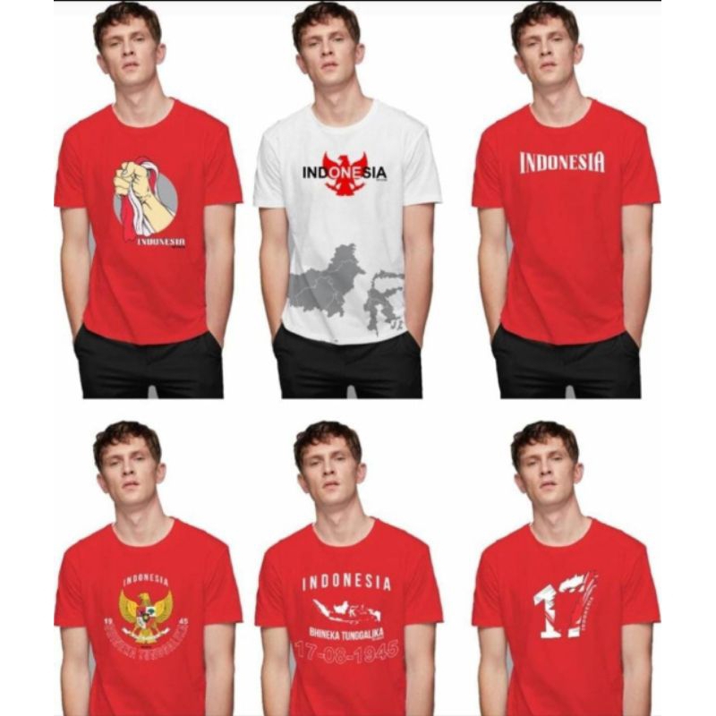 KAOS MERAH PUTIH NEVADA KEMERDEKAAN