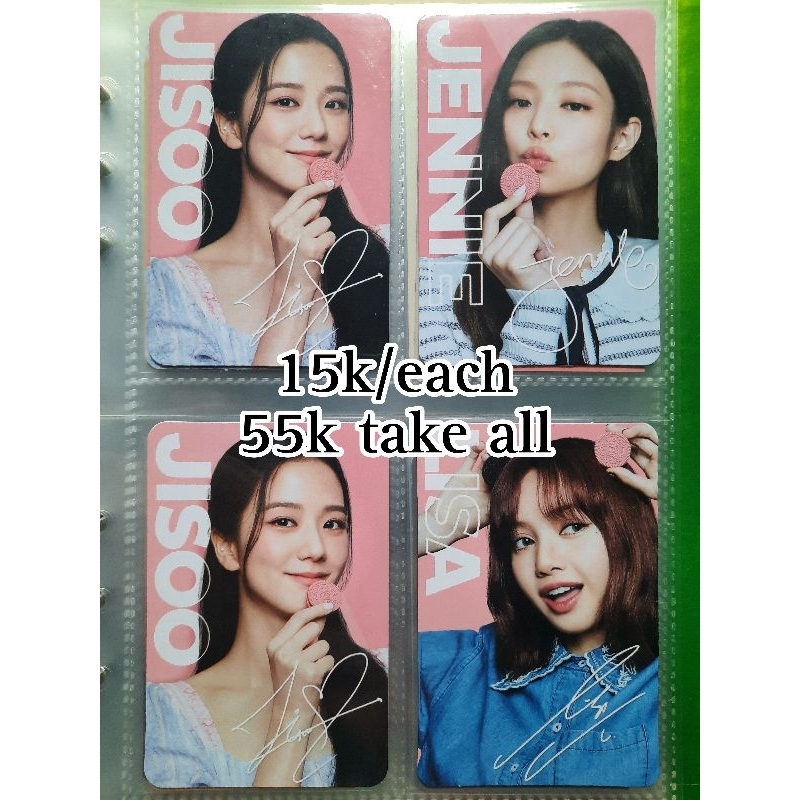 PC JISOO JENNIE LISA OREO BLACKPINK