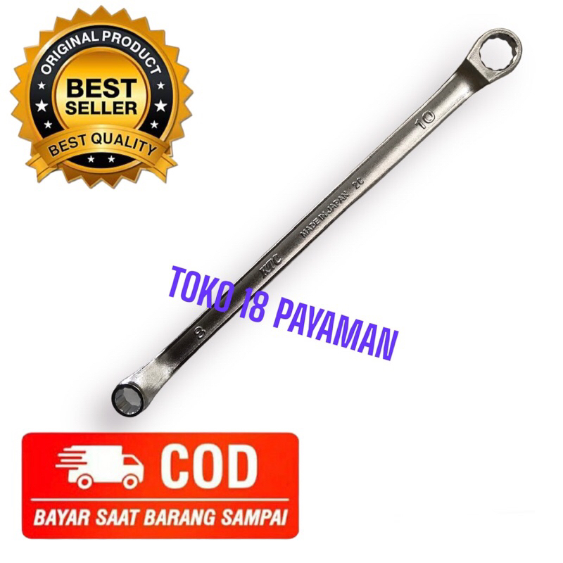 KTC kunci ring 8 X 10 MM / kunci ring Eceran KTC Japan / Alat bengkel